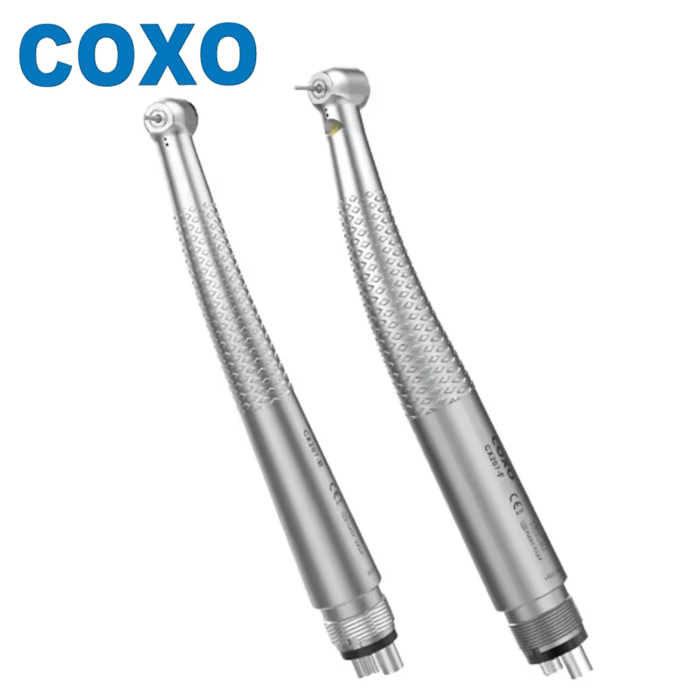 COXO High-speed Air Turbine Handpieces MINI Head CX207-B/CX207-F Made for Kids Dentist Tools