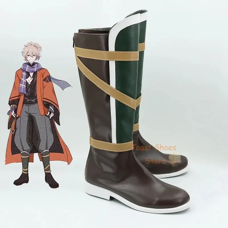 

2025 22 XT8Game Comic Anime Game for Con Halloween Party Cosplay Costume Prop Genshinimpact Friend Shoes@XT6！