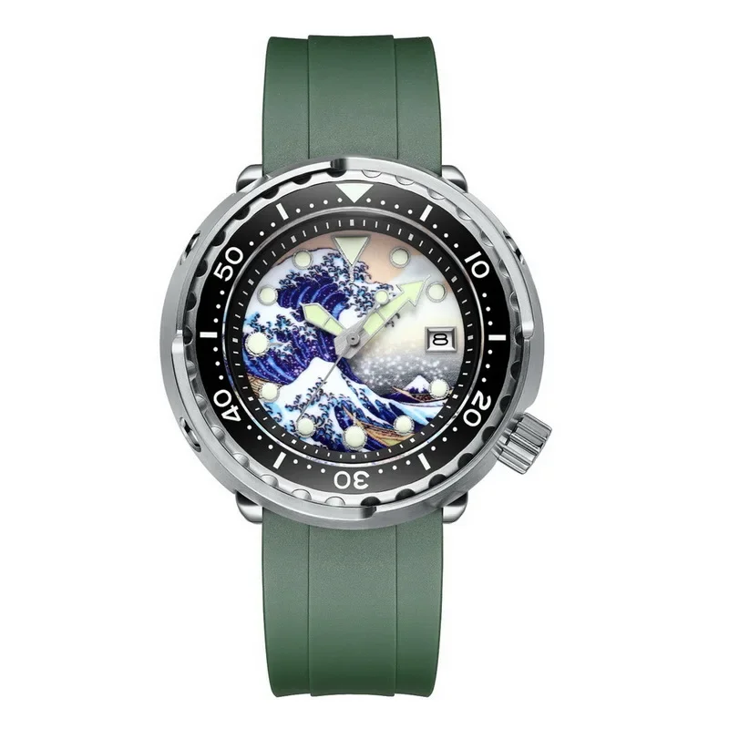 

H5 men's high-end diving automatic mechanical watch exploded