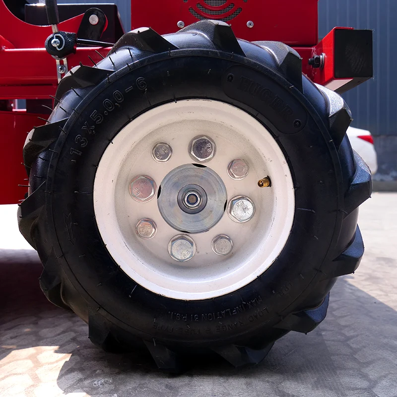 Customized CE EPA Petrol Engine All Terrain Grass Cutting Machine Rubber Remote Control Robot Lawn Mower