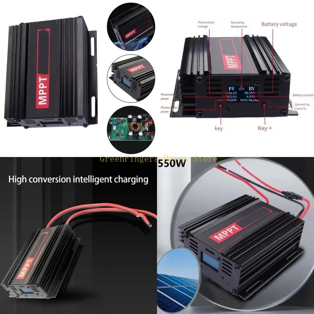 F68D User Friendly Solar Power Regulator with Double USB Port for Easy Monitoring
