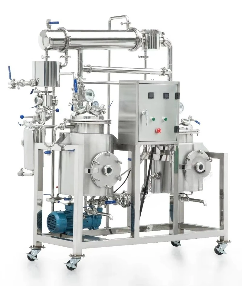 Pilotech YC-100 100L Ultrasonic Tea Extraction Machine with SUS 304 Stainless Steel for Liquid Coffee Processing