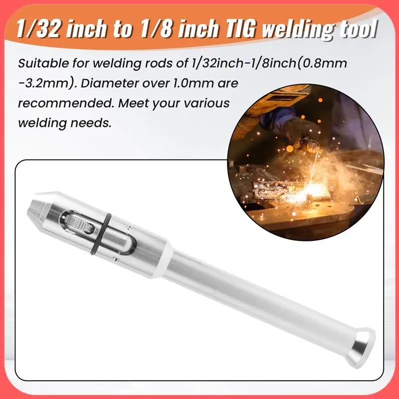 

AA89-TIG Pen Finger Feeder Welding Rod Holder Of 1/32Inch-1/8Inch TIG Welding Tool TP-01 Metal Welding Tools 1 PCS