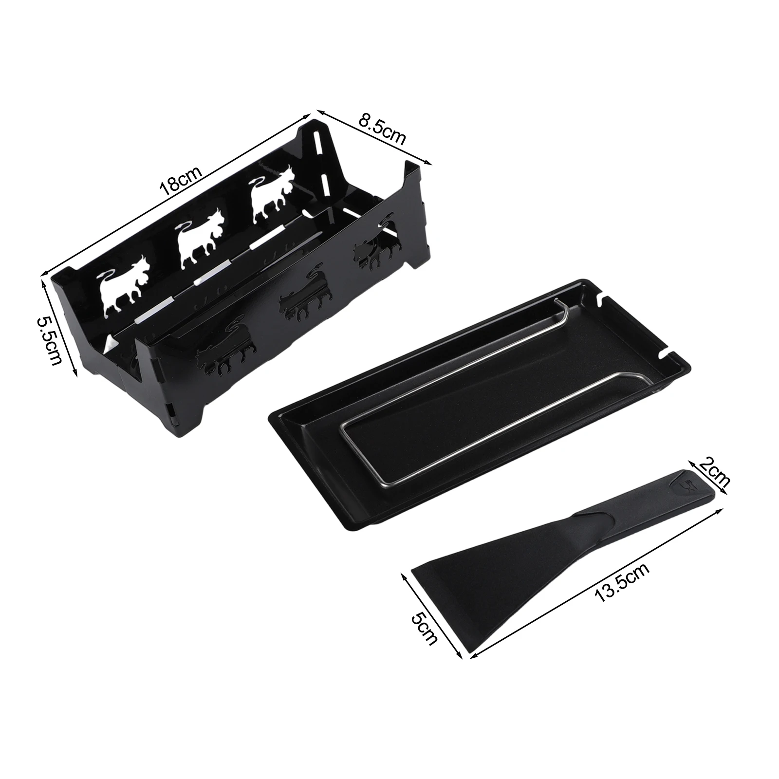 As Shown Non-Stick Grill Set Cooking Tools Easy Cleanup Design Innovative Non-Stick Coating Interactive Meal Setup