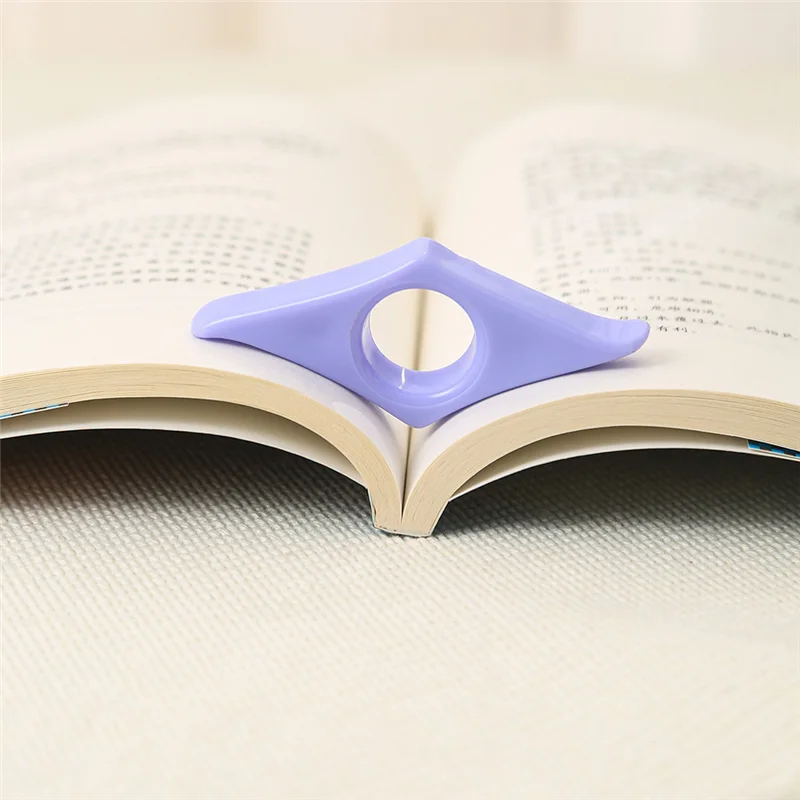 AED5-5Pcs Book Page Holder, Handmade Thumb Book Page Holder Reading Accessories Ring Book Opener Bookmark For Book Lovers