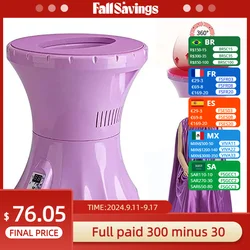 Vaginal Spa Yoni Steam Seat Sitz Bath Moxibustion Herbal Steamer V Steam Kit Fumigation Instrument For Hips Post-Partum Care