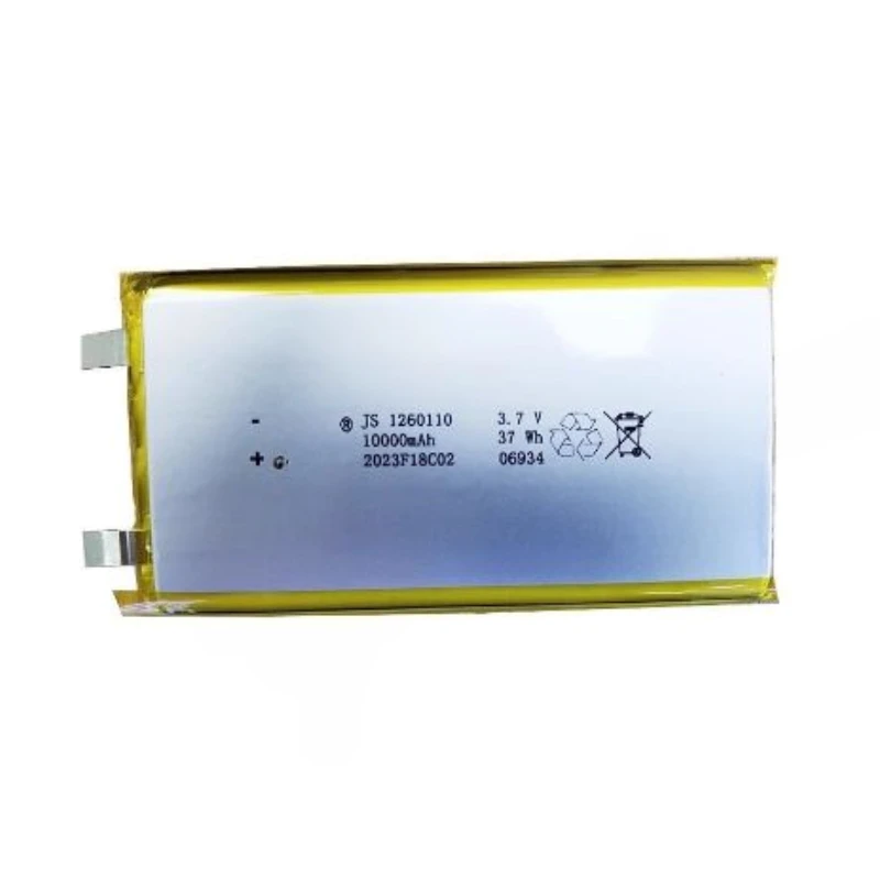 New 3.7V 10000mAh Li-Po Batter 1260110 Rechargeable Polymer Lithium Batter for Toy Power Bank GPS Laptop Camping Lights Diy