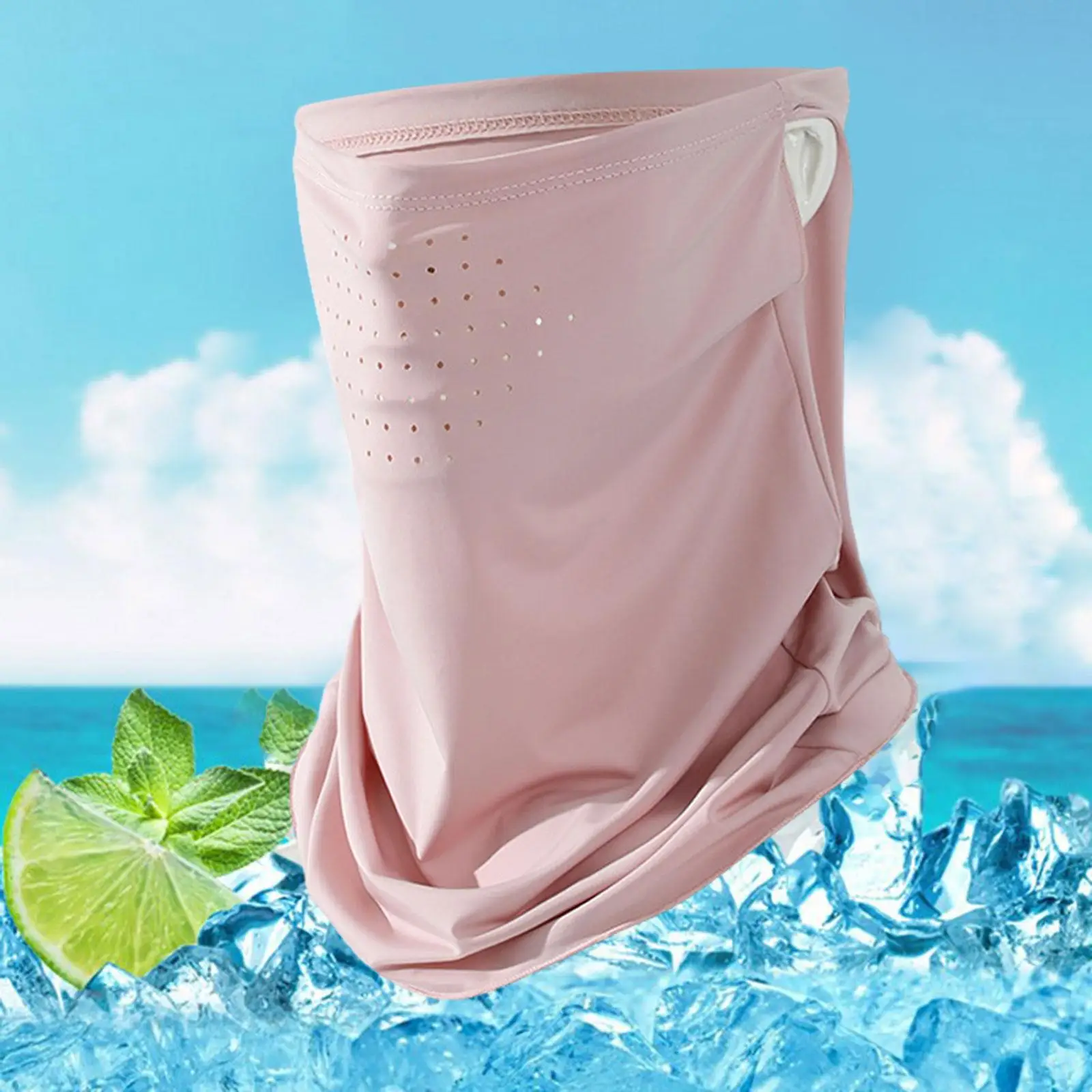 Oddychająca maska chroniąca przed słońcem dla kobiet, idealna na podróże, do noszenia na co dzień, na zakupy i do aktywności na świeżym powietrzu.