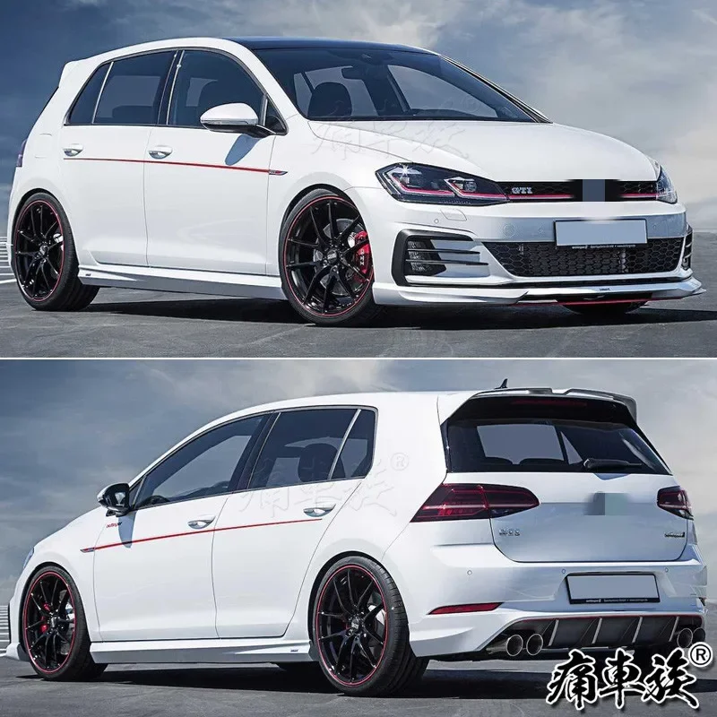 Car sticker FOR Volkswagen Golf 7 8 door waist line polo personality modified decorative Vinyl Decals Accessories