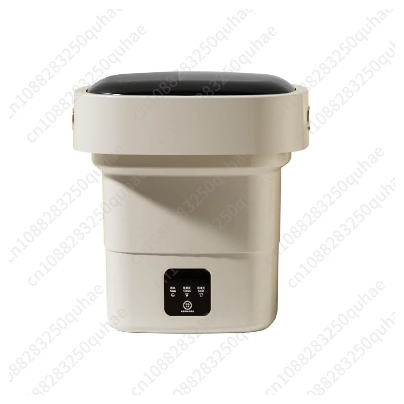 Small washing machine Mini foldable rental house Household portable cleaning artifact