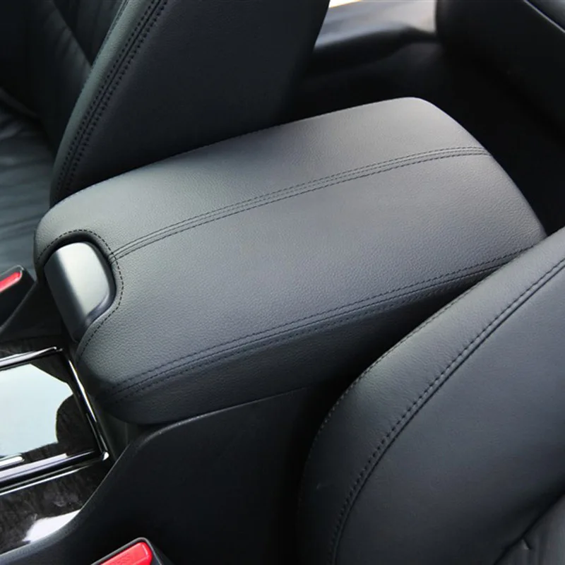 Cubierta de cuero con tapa de reposabrazos central para Honda Accord 8th Gen 2008-2012, accesorios protectores de modificación Interior de coche 2011 2010