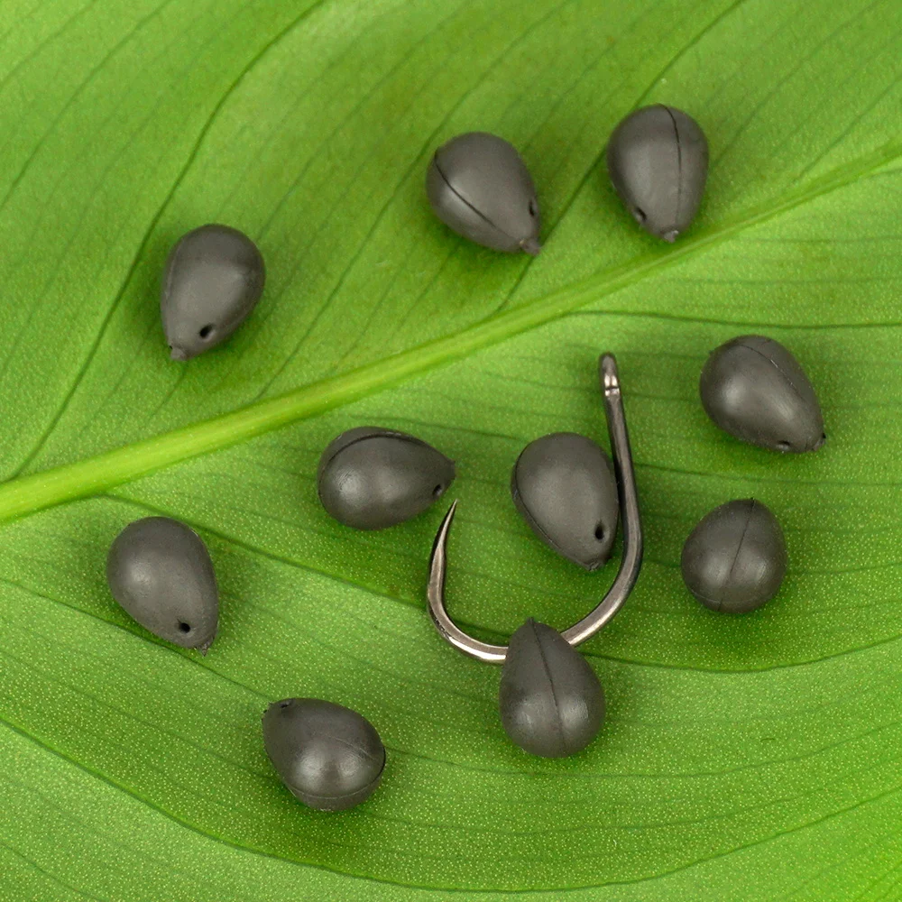 Hirisi 10/20 قطعة التنغستن الصيد النار على هوك الخرز 0.4 جرام Downforce هوك الخرز ل فائدة الكارب الصيد اكسسوارات المستجدات