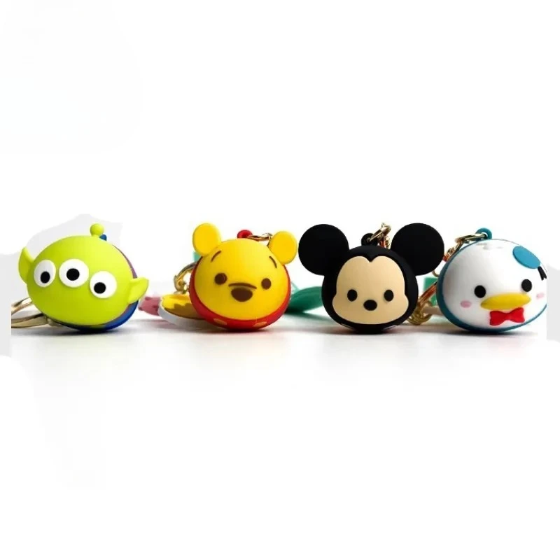 

Кукла Miniso, кулон, Микки Маус, Пух, медведь, каваи, аниме, фигурки, мультяшный милый креативный металлический кулон, брелок, маленький подарок на день рождения