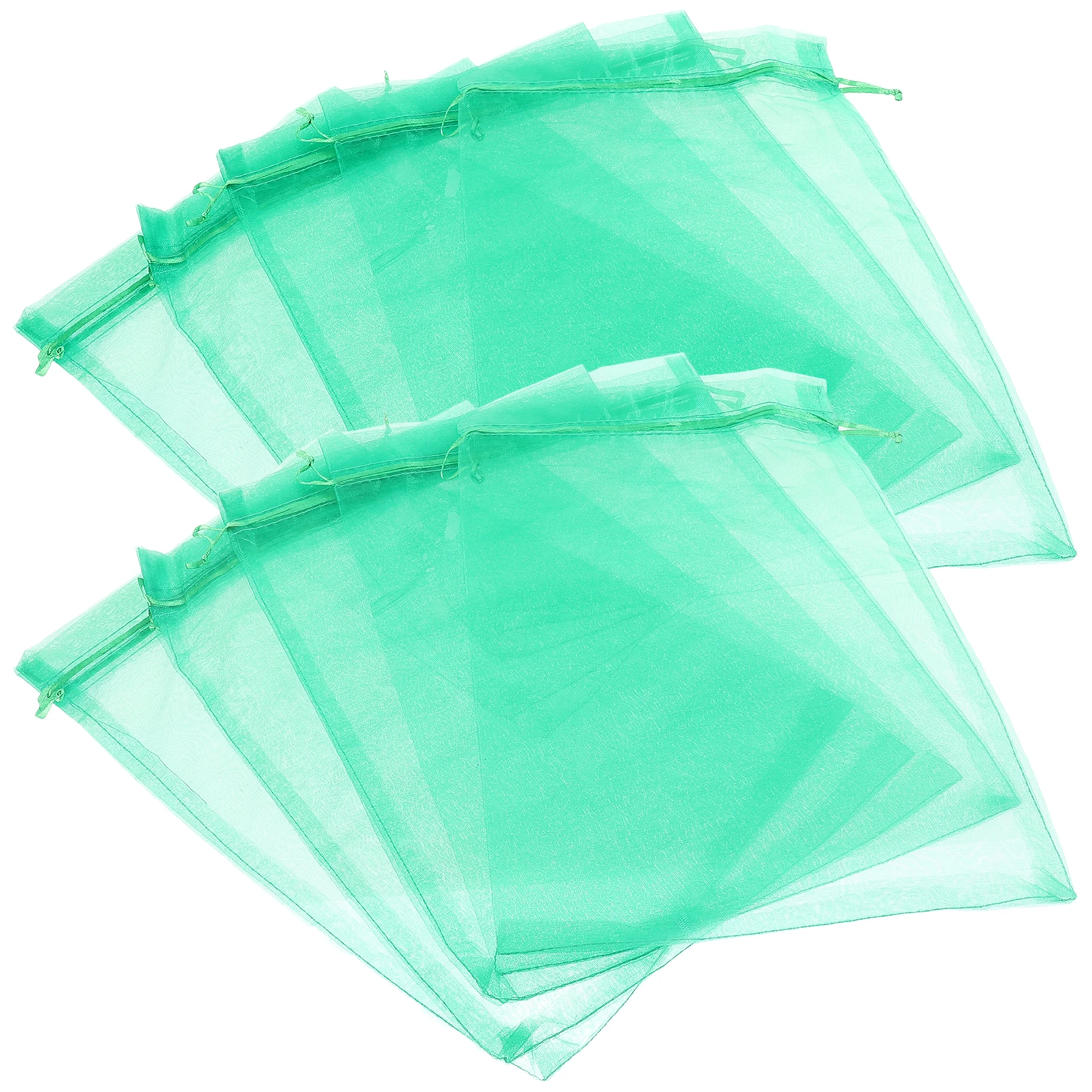 

50 Pcs Insect Net Bag Green Organza Fruit Cover Bags Netting Tree Small Mesh Grape Protection