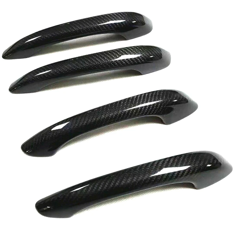 

For Porsche Macan 2014-2020 Carbon Fiber Car Exterior Door Handles Covers Trims Overlays Protection Accessories Car Styling