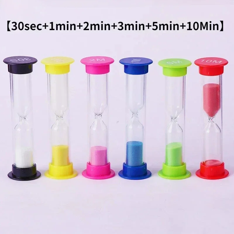 Sand Meter 30 Seconds Hourglass 1 Minute Clock Watch 2 Minutes Decoration Home Offers and Free Shipping Home Clearance Plastic