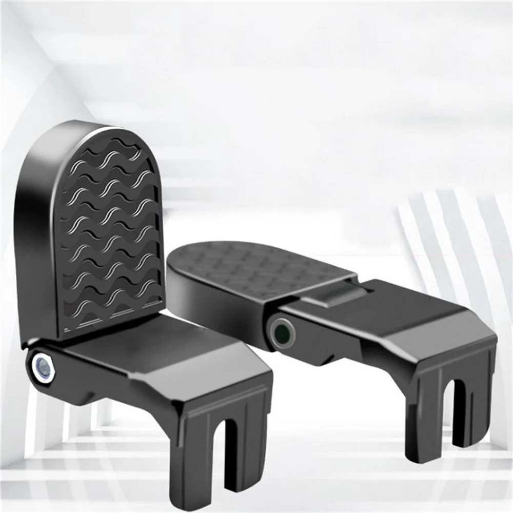 1 Pair Folding Pedals Foot Peg for Electric Scooter Bike General Electric Vehicle Accessories