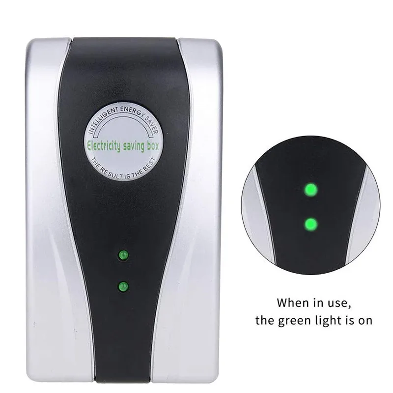 Eu/Us/Uk Plug Electricity Saving Box Power Energy Saver Killer Office Powerful Energy-Saving Device Intelligent Energy Saver