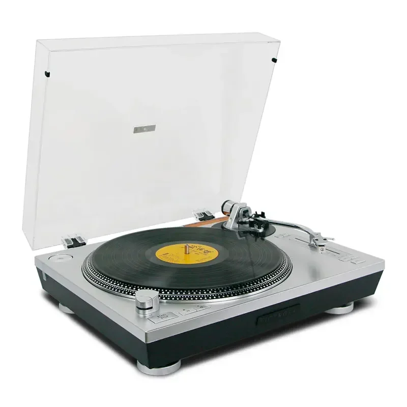 220 Volt High End Turntable Player with Bluetooth Transmitter and USB To Computer Recording AC Turntable  LP Vinyl Gramophone