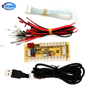 ARC USB Arcade Game Controller, Verzögerungs -Joystick, Knopfkabel, Sanwa -Typ, PC Raspberry Pi Zero, günstiger Preis 12 Hauptverkaufs -Arcade -Platte - №10