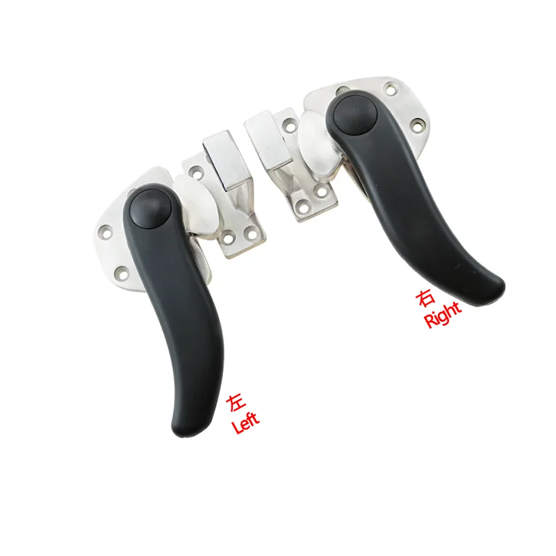 Heavy-Duty Stainless Steel Rotary Seal Door Handle S-Shaped High And Low Protrusion Engineering Lock for Enhanced Security