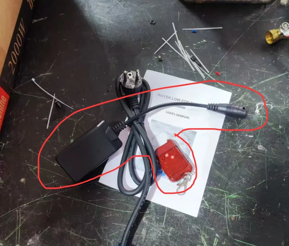 

Wireless Remote Controller For 2000W Stage Water Fog Machine