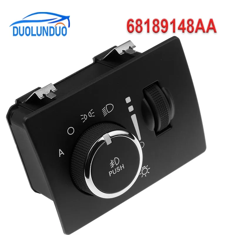 98258718A 68189148AA 68189156AA Car Headlight Fog Lamp Switch For Chrysler 300C 2006 2007 Jeep Grand Cherokee Dodge Challenger