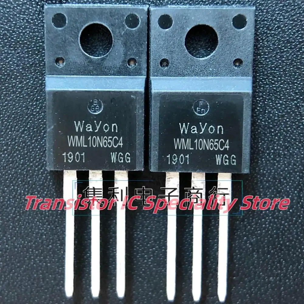 5PCS-10PCS  WML10N65C4  10A/650V MOS TO-220F Imported  Original  Quick Delivery