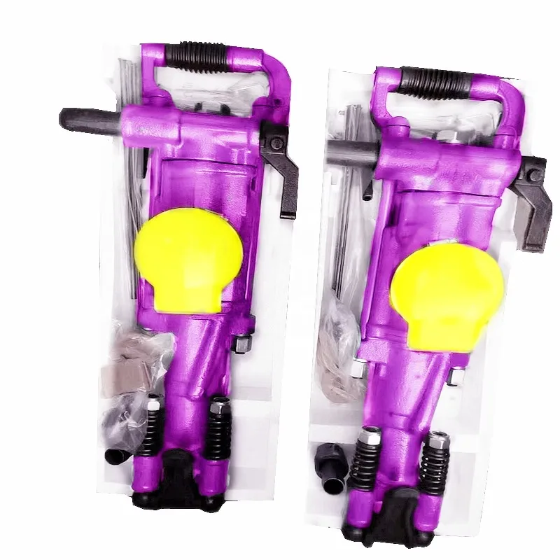 Powerful Portable Air Leg Pneumatic Jack Hammer YT28 Mining Rock Drilling Tools For Quarry Construction Rock Breaking Works