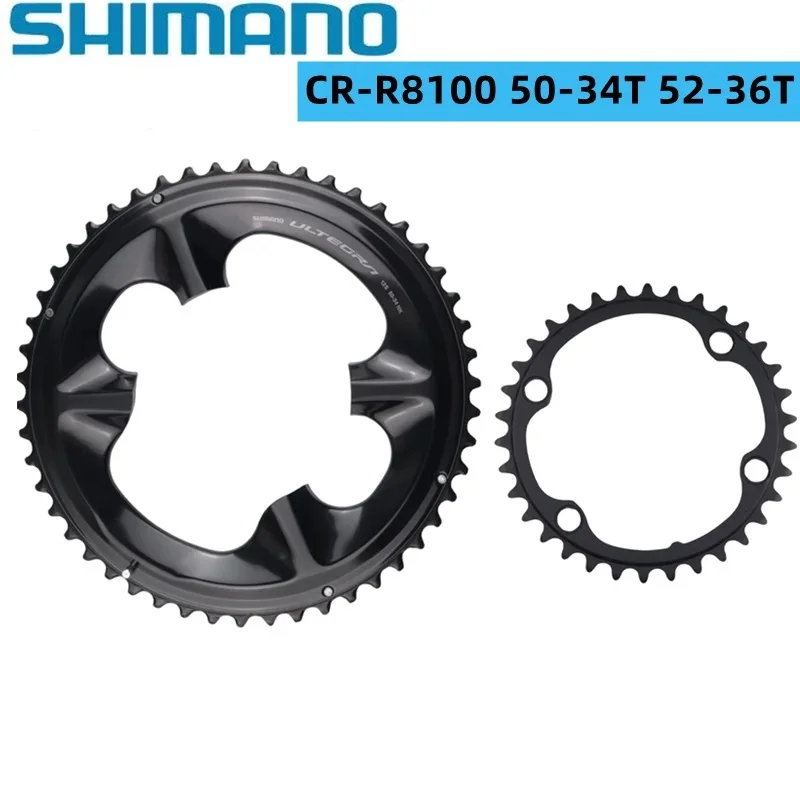

Shimano Ultegra R8100 Chainring 12s для FC-R7100 R8100 34T/50T/50-34T оригинальная Shimano Crown CR-R8100 для Di2 R8100 R8170 R8150