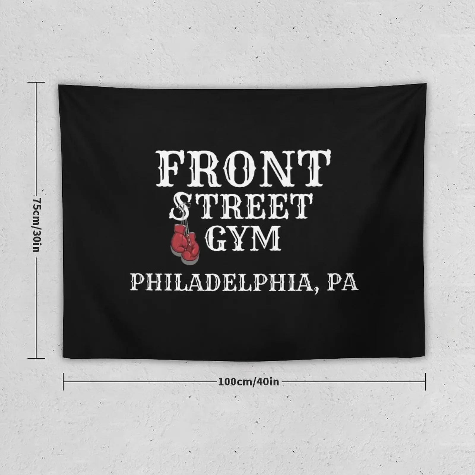 Front Street Gym Tapestry Decorative Wall Cute Decor House Decoration Tapete For The Wall Tapestry