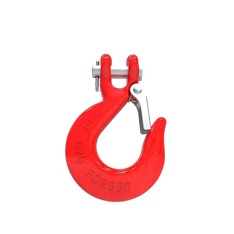 خطاف Shenli Rigging G80 Clevis سهل الارتداء مع خطاف رافعة من سبائك الصلب/Clevis للتعدين والرفع