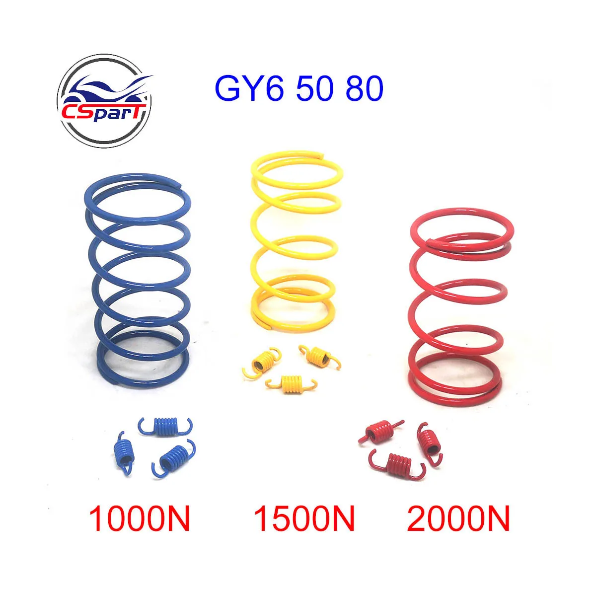 1000RPM 1500RPM 2000RPM Sprężyna sprzęgła 139QMB Roketa DIO GY6 50CC Baja Jonway Tank Części do skuterów