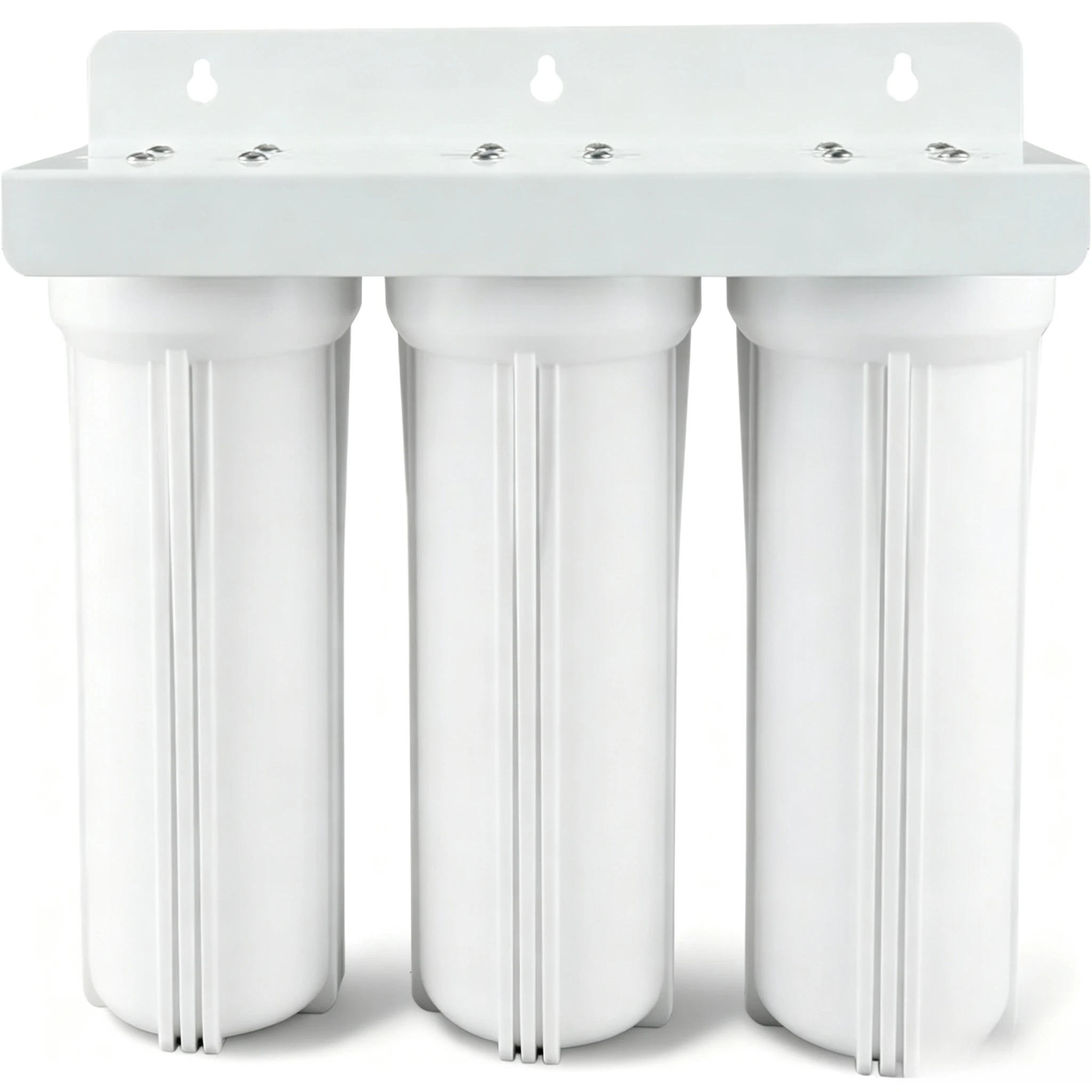 Universal 10in Clear Filter Bottle 2 & 3 Stage Household Tap Water Pre-filter Housing Kitchen Water Purifier Accessory