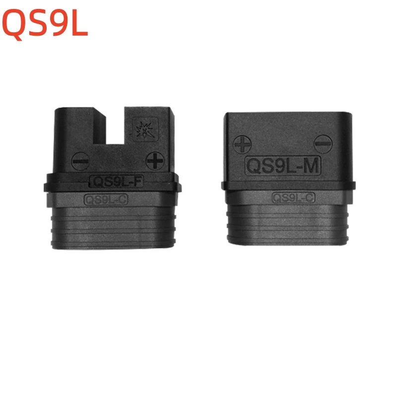 

QS9L spark-proof plug (male and female) for agricultural drone power battery with resistor, high temperature resistance