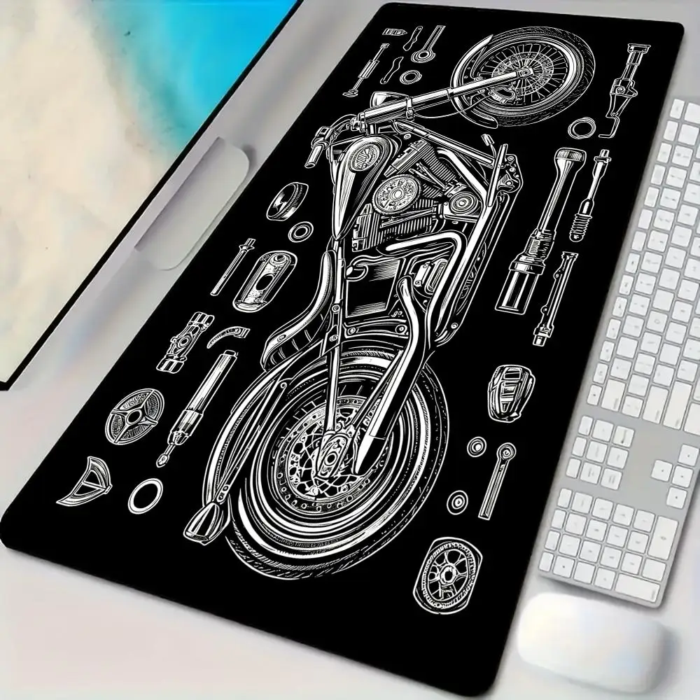 Cruise locomotives and parts Mouse Pad Desk Mat Large Computer Office Carpet Mousepad Gamer Gaming PC Accessories Keyboard Rug