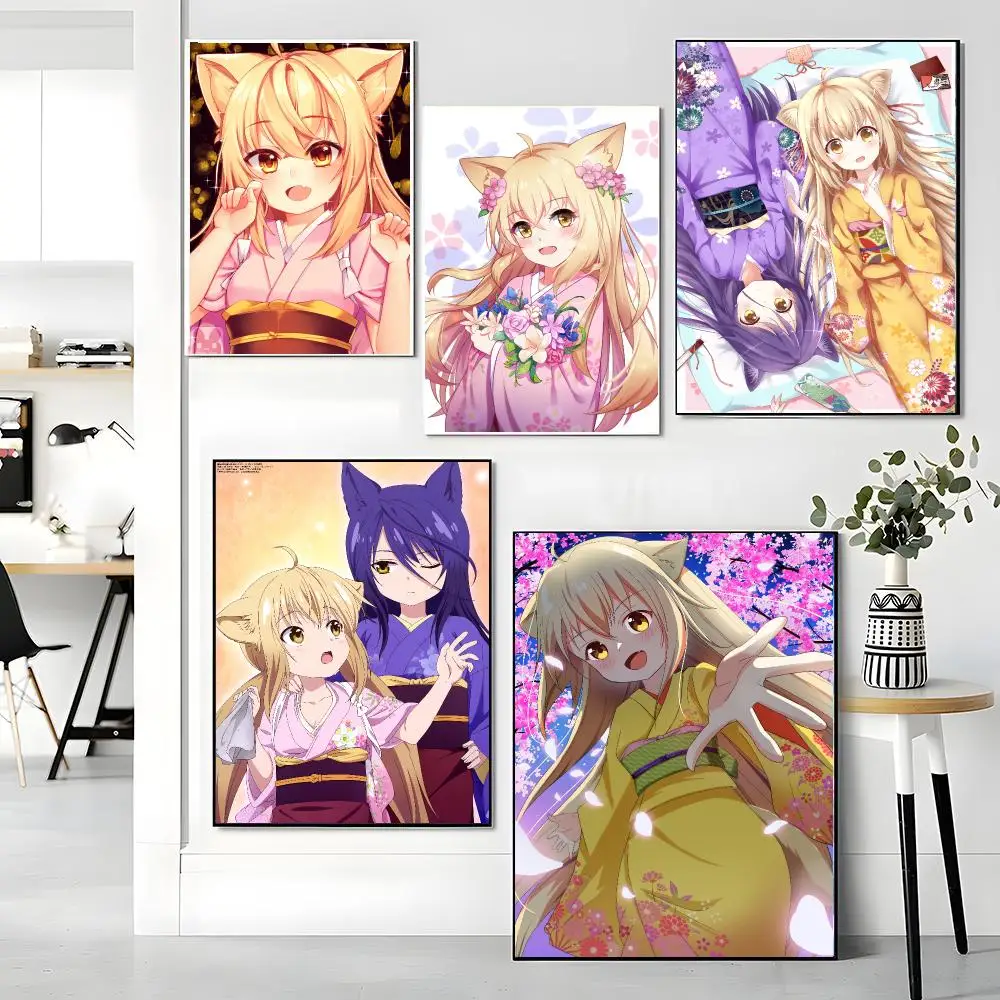 anime K-KONOHANA KITAN-N Painting Calligraphy Artwork for Living Room Bedroom Office Home Decor