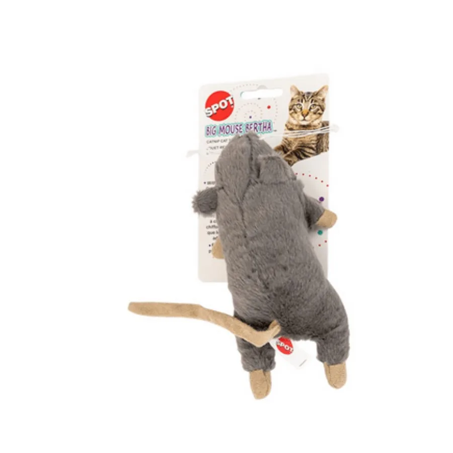 

SPOT Big Mouse Bertha Assorted Catnip Cat Toy