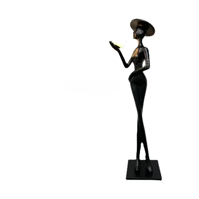 

Новый Хаманоид Художественная Скульптура Торшер Креативный Абстрактный Персонаж Продажи Офис Большое Украшение Декоративная Лампа Вилла