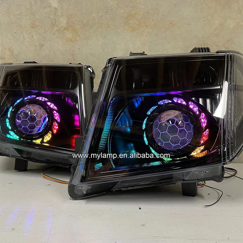 For NISSAN NAVARA D40 LED Projector/Custom Headlight