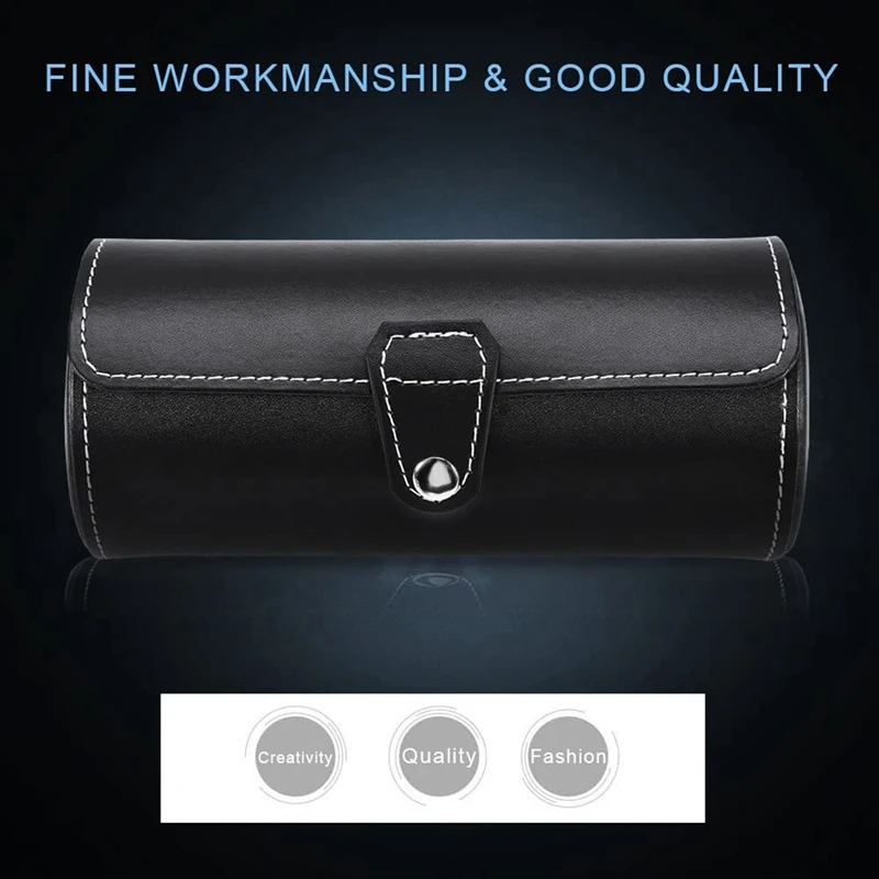 3 Slot Travel Watch Box Jewelry Storage Case Porch Jewellery / Watch Box / Watch Boxes