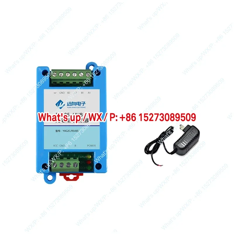 

Концентратор связи RS485, сигнал от одного до двоих, оптоэлектронная изоляция, ремень молниезащиты связи, 4-канальный светодиод