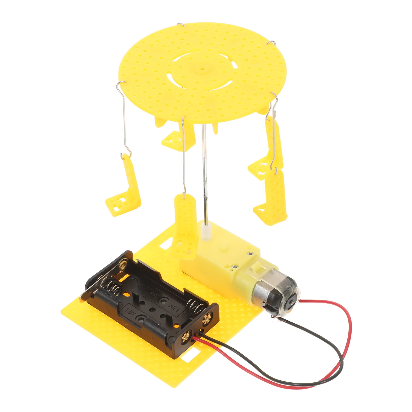 Kit de brinquedo de carro voador rotativo, projeto científico elétrico, modelo de montagem artesanal, conjunto experimental, cadeira voadora