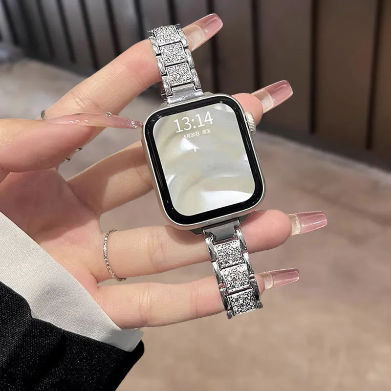 �y�Z�[�����zApple Watch 11 10 9 8 7 42 46mm 41mm Ultra 3 2 49mm�p�_�C�������h�X�g���b�v �X�e�����X�X�`�[���������p�o���h iwatch SE3 6 5 4 40mm 44mm�Ή�
