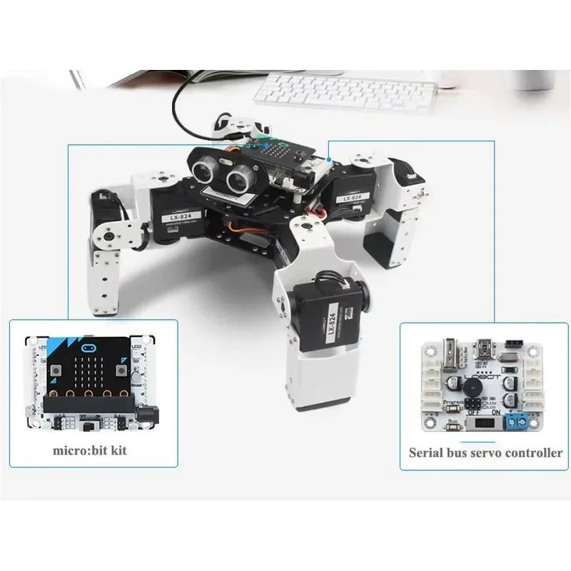 Hot Sale Hiwonder Alienbot Programmable Kit Educational Based on Micro:bit for STEAM