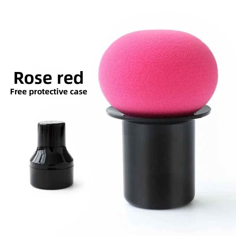 Cabeça de cogumelo pó puff molhado e seco ferramenta de maquiagem esponja pó puff almofada de ar bb creme fundação maquiagem puff