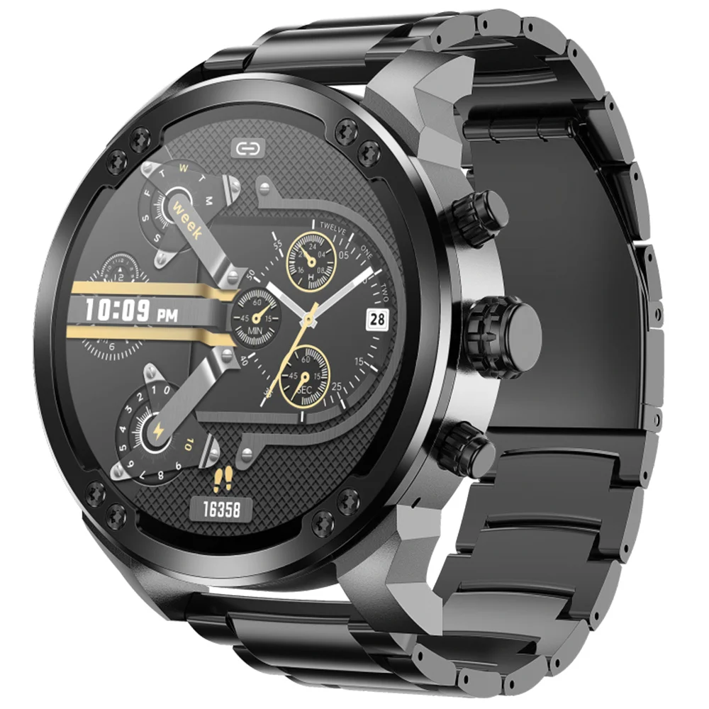 Control 900 mAh Big Battery Ultra Long Standby Smartwatch Support Sedentary Reminder IP68 VS53 Fashion Smart Watch