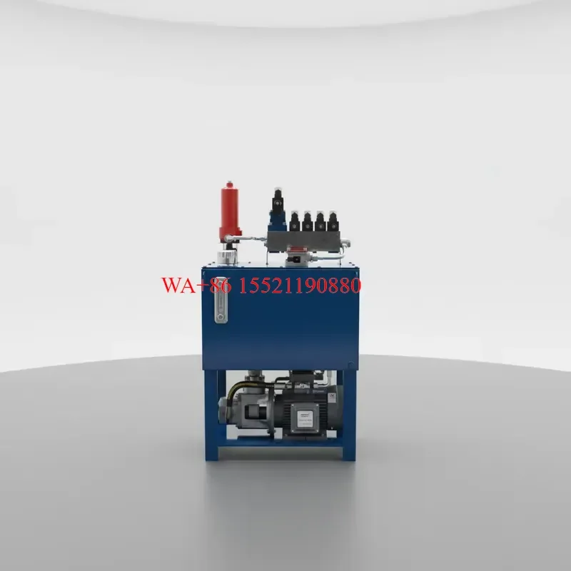 WMWMNU for Portable 220V Piston Pump Hydraulic Power Station with 50kw High Pressure Compact Design for Machine Tool Support