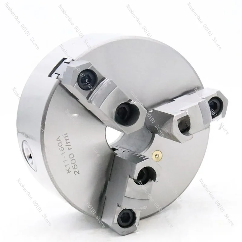 

Self-centering Three-jaw Chuck, Manual Linkage Lathe Chuck, K11 Model for Metalworking, Precision Clamping for Lathe Machines