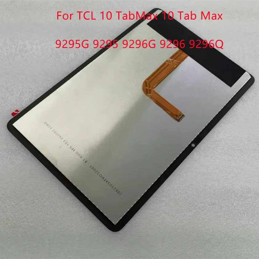 

New For TCL 10 TabMax 10 Tab Max 9295 9296 9295G 9296G 9296Q LCD Display Screen With Touch Screen Digtizer Assembly 100% Tested